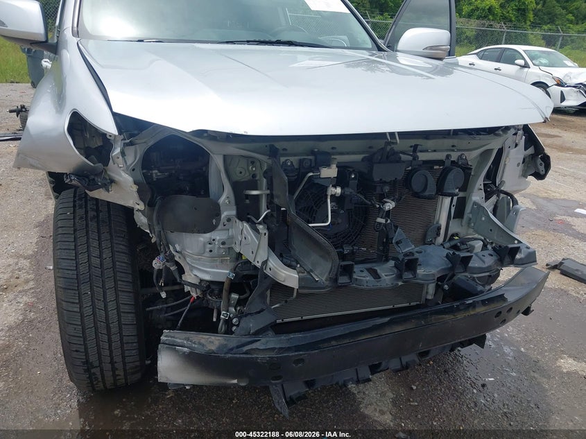 2019 Lexus Gx VIN JTJBM7FX0K5211406 IAAI salvage auction — FRONT END, Salvage Title, sold $21,450 on 2026-09-01 (photo 6)
