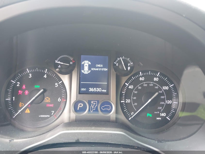 2019 Lexus Gx VIN JTJBM7FX0K5211406 IAAI salvage auction — FRONT END, Salvage Title, sold $21,450 on 2026-09-01 (photo 7)