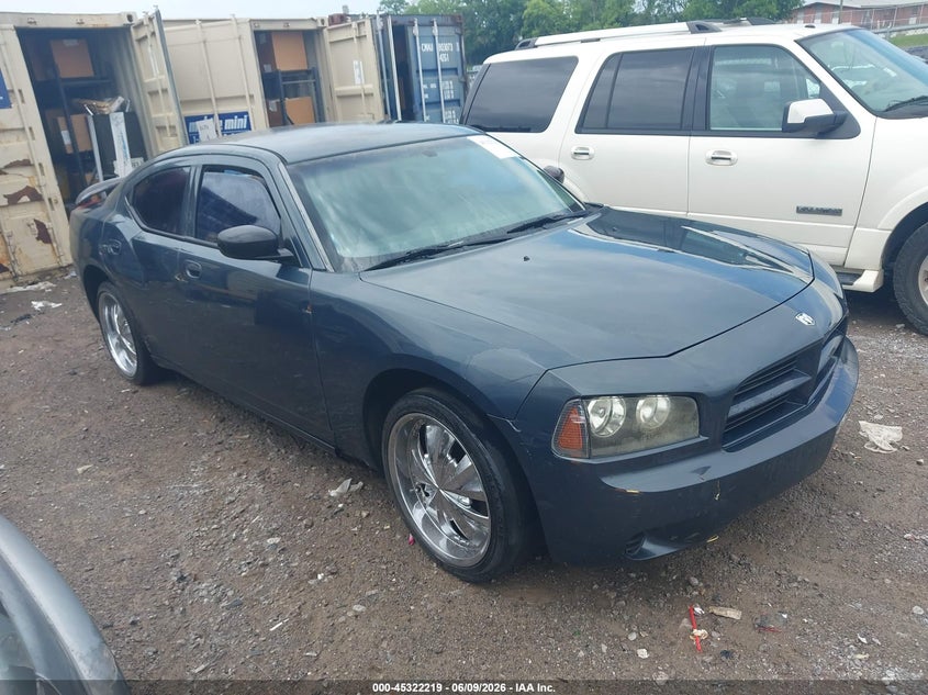 2007 Dodge Charger VIN 2B3KA43G57H816165 IAAI salvage auction — NORMAL WEAR, Clear (Tennessee), sold $250 on 2026-07-09 (photo 1)