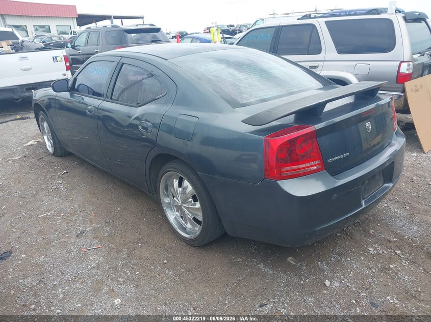2007 Dodge Charger VIN 2B3KA43G57H816165 IAAI salvage auction — NORMAL WEAR, Clear (Tennessee), sold $250 on 2026-07-09 (photo 3)