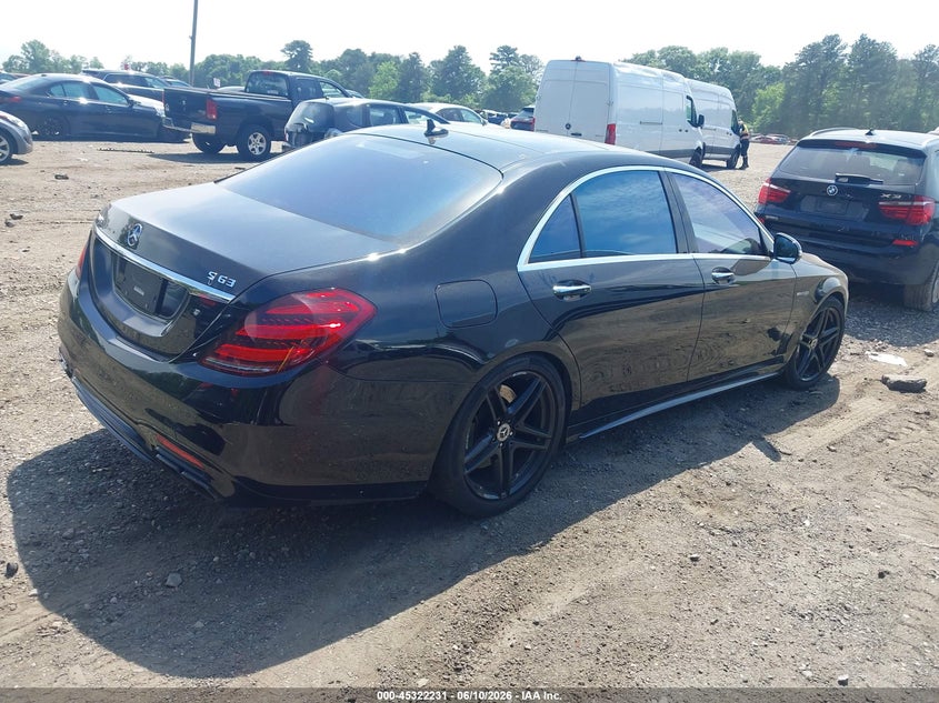 2019 Mercedes-benz VIN WDDUG8JB8KA468363 IAAI salvage auction — FRONT END, Salvage Title, sold $16,800 on 2026-07-30 (photo 4)