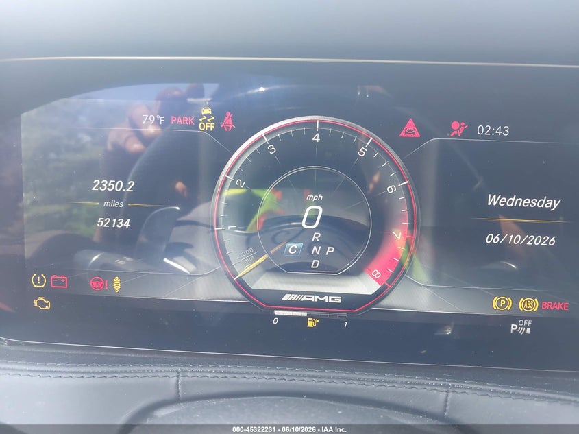 2019 Mercedes-benz VIN WDDUG8JB8KA468363 IAAI salvage auction — FRONT END, Salvage Title, sold $16,800 on 2026-07-30 (photo 7)