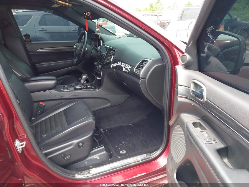 2021 Jeep Grand cherokee VIN 1C4RJFBG8MC768184 IAAI salvage auction — FRONT END, Salvage Title, sold $8,300 on 2026-07-12 (photo 5)
