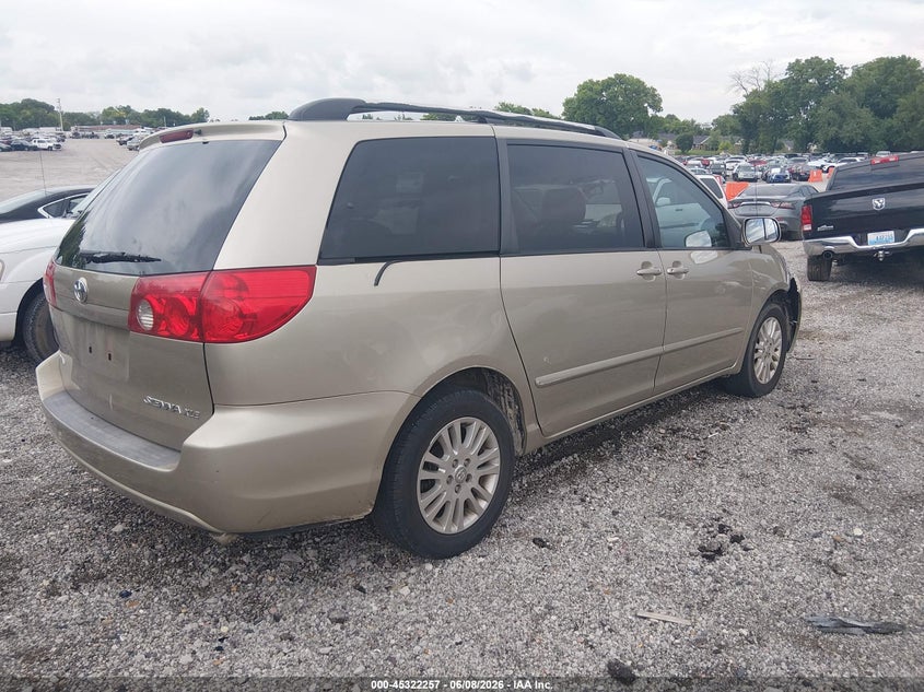2008 Toyota Sienna VIN 5TDZK22CX8S223188 IAAI salvage auction — FRONT END, Salvage (Kentucky), sold $275 on 2026-07-15 (photo 4)