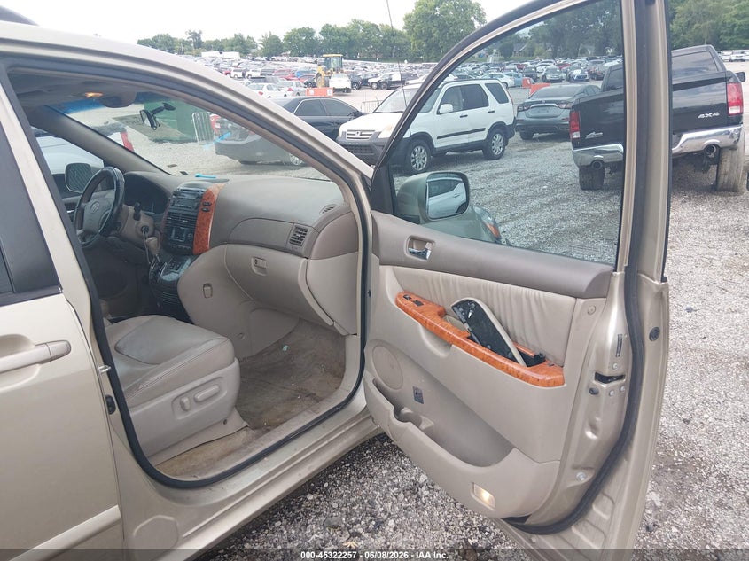 2008 Toyota Sienna VIN 5TDZK22CX8S223188 IAAI salvage auction — FRONT END, Salvage (Kentucky), sold $275 on 2026-07-15 (photo 5)