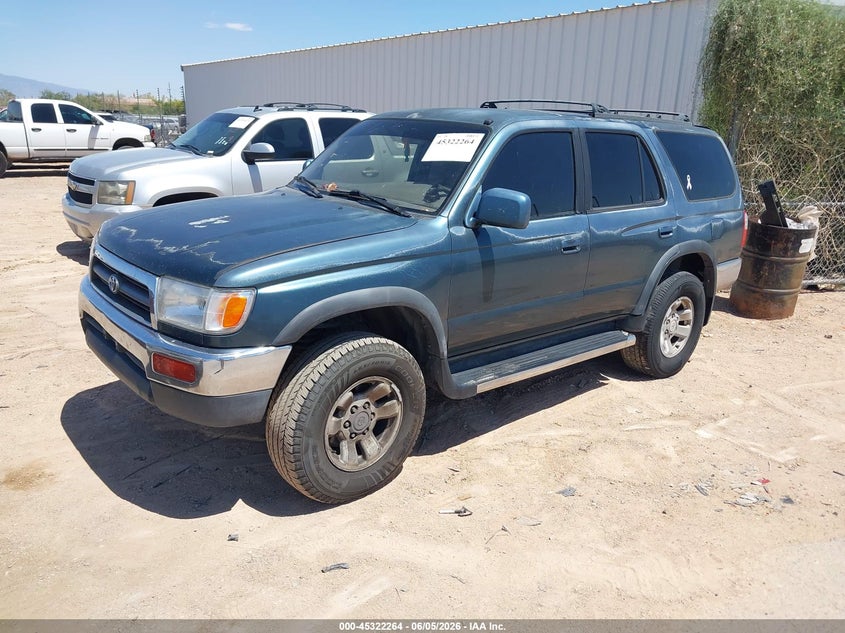 1996 Toyota 4runner VIN JT3HN86R7T0041677 IAAI salvage auction — NORMAL WEAR, Clear-Dealer Only (Arizona), sold $575 on 2026-07-09 (photo 2)