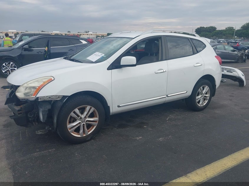 2012 Nissan Rogue VIN JN8AS5MT5CW251294 IAAI salvage auction — FRONT END, Salvage Title, sold $550 on 2026-07-09 (photo 2)