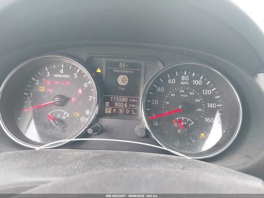 2012 Nissan Rogue VIN JN8AS5MT5CW251294 IAAI salvage auction — FRONT END, Salvage Title, sold $550 on 2026-07-09 (photo 7)