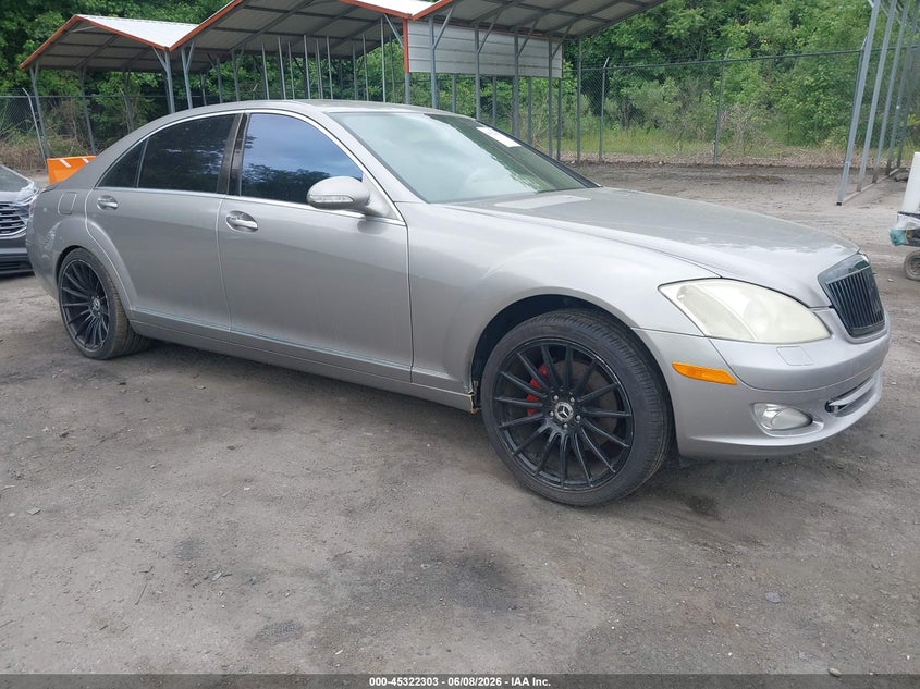 2007 Mercedes-benz S class VIN WDDNG71XX7A018635 IAAI salvage auction — NORMAL WEAR, Clear (Maryland), sold $550 on 2026-07-21 (photo 1)