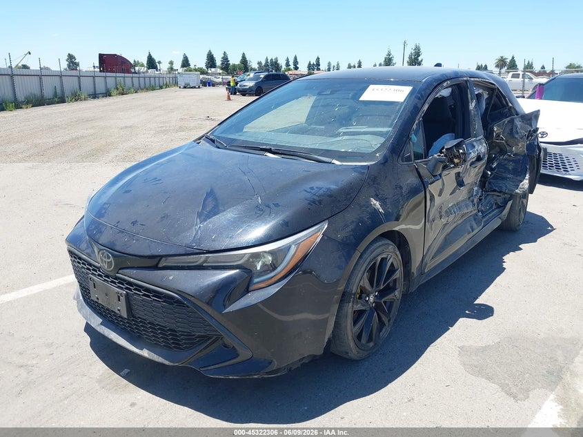 2022 Toyota Corolla VIN JTND4MBE3N3172112 IAAI salvage auction — LEFT SIDE, Salvage (California), sold $2,750 on 2026-07-28 (photo 2)