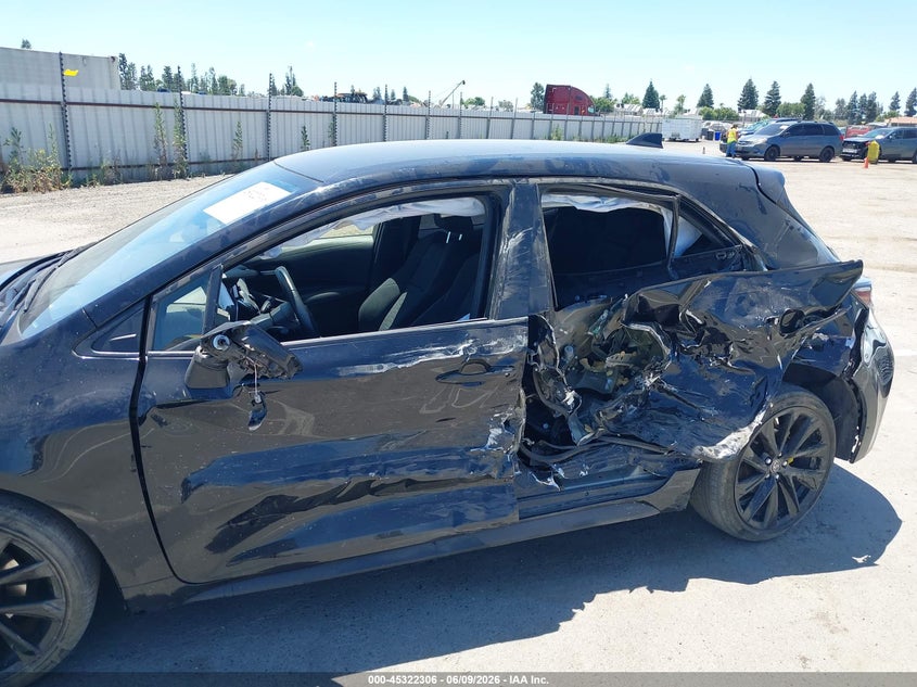 2022 Toyota Corolla VIN JTND4MBE3N3172112 IAAI salvage auction — LEFT SIDE, Salvage (California), sold $2,750 on 2026-07-28 (photo 6)
