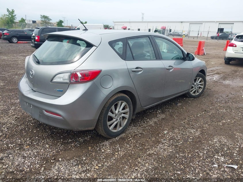 2012 Mazda 3 VIN JM1BL1L70C1571873 IAAI salvage auction — LEFT SIDE, Salvage Title, sold $400 on 2026-07-22 (photo 4)