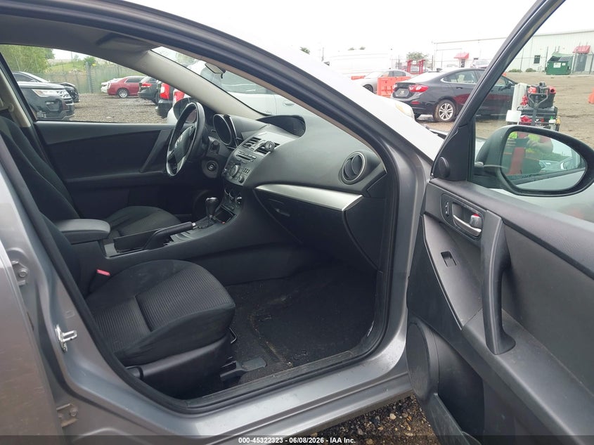 2012 Mazda 3 VIN JM1BL1L70C1571873 IAAI salvage auction — LEFT SIDE, Salvage Title, sold $400 on 2026-07-22 (photo 5)