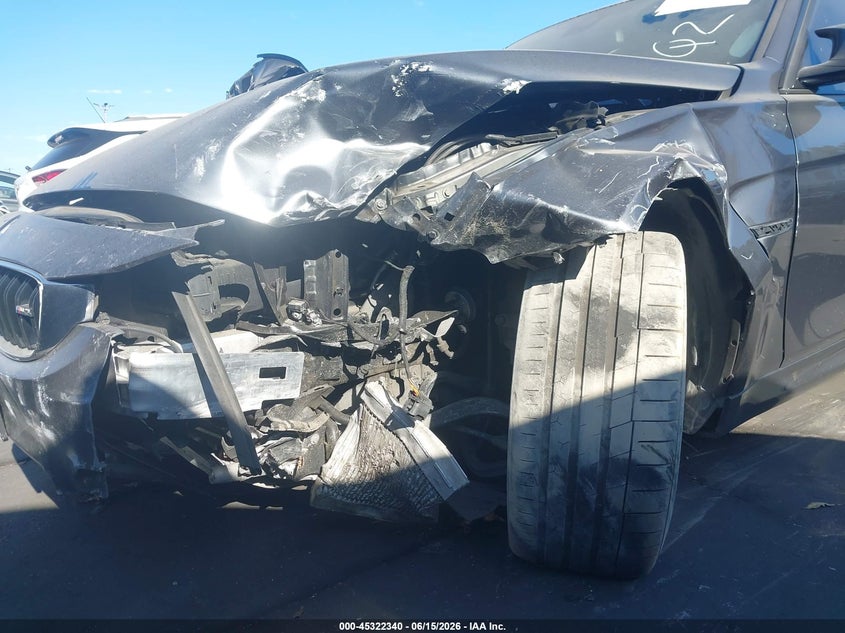 2015 BMW M3 VIN WBS3C9C58FJ276132 IAAI salvage auction — FRONT END, Salvage Title, sold $14,800 on 2026-07-22 (photo 6)