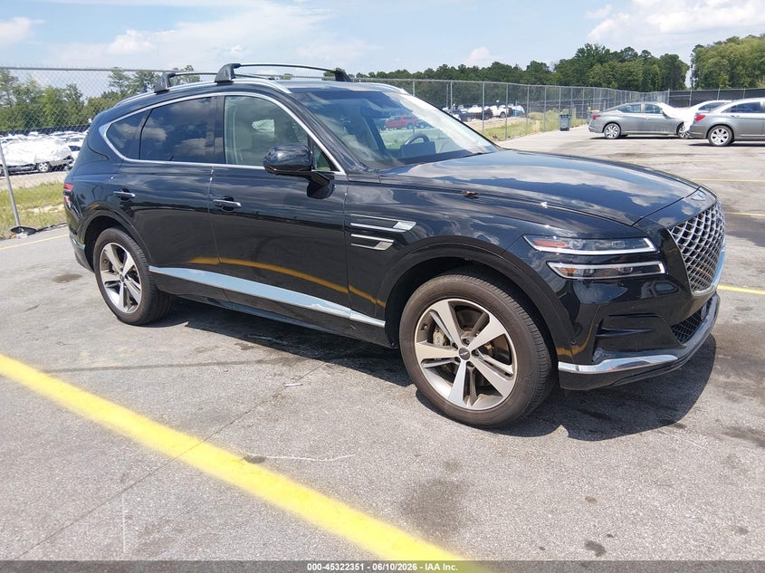 2022 Genesis Gv80 VIN KMUHCESC4NU075733 IAAI salvage auction — HAIL, Salvage (South Carolina), sold $18,050 on 2026-07-15 (photo 1)