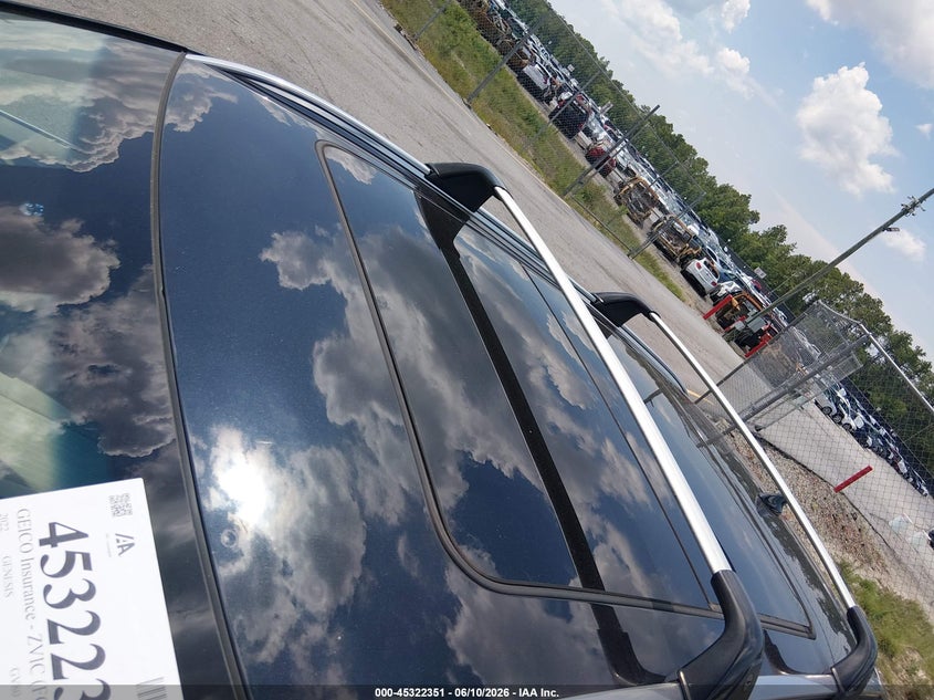 2022 Genesis Gv80 VIN KMUHCESC4NU075733 IAAI salvage auction — HAIL, Salvage (South Carolina), sold $18,050 on 2026-07-15 (photo 6)