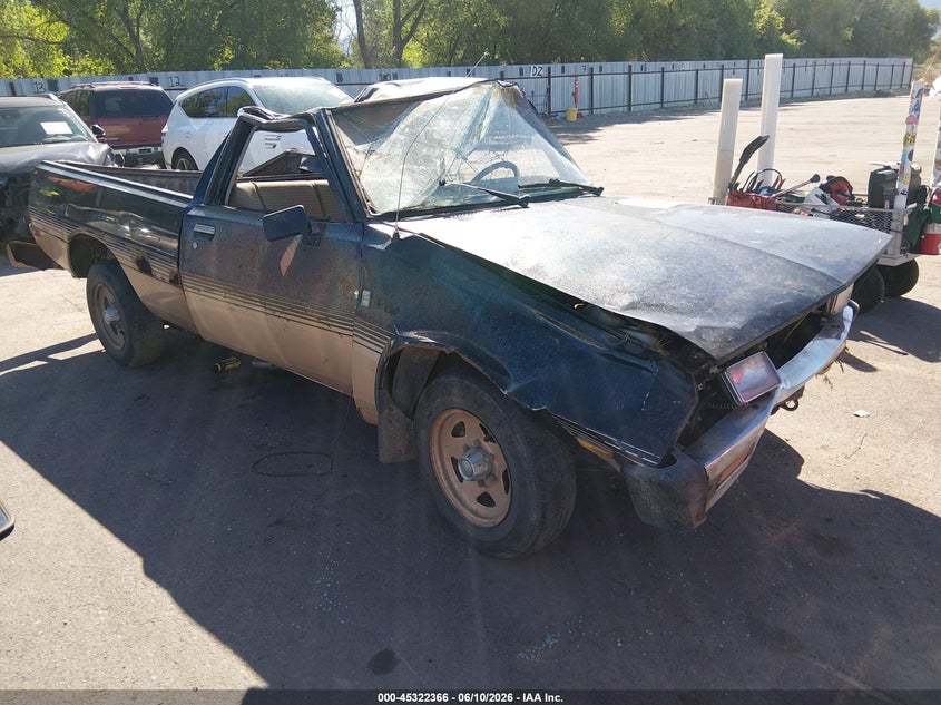 1986 Dodge Ram VIN JB7FP24D1GP112189 IAAI salvage auction — REAR END, Salvage (Idaho), sold $250 on 2026-07-16 (photo 1)