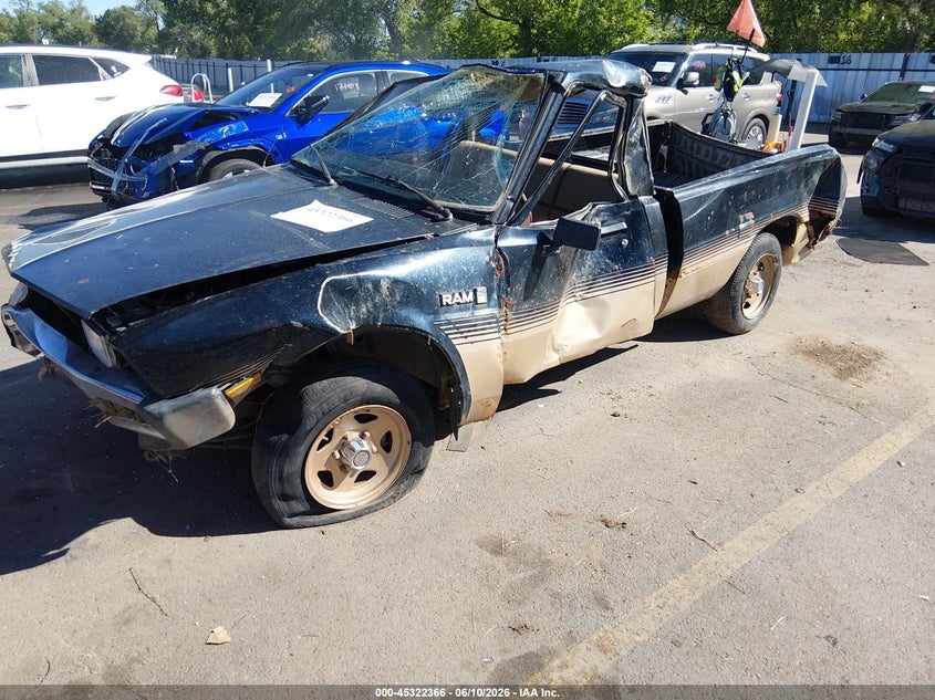1986 Dodge Ram VIN JB7FP24D1GP112189 IAAI salvage auction — REAR END, Salvage (Idaho), sold $250 on 2026-07-16 (photo 2)