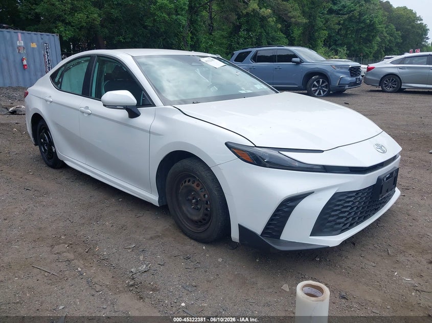 2026 Toyota Camry VIN 4T1DAACK0TU247142 IAAI salvage auction — LEFT SIDE, Clear (Virginia), sold $16,050 on 2026-08-03 (photo 1)