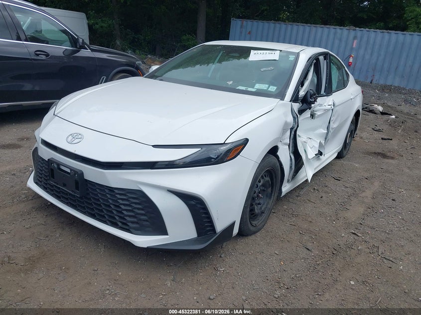 2026 Toyota Camry VIN 4T1DAACK0TU247142 IAAI salvage auction — LEFT SIDE, Clear (Virginia), sold $16,050 on 2026-08-03 (photo 2)