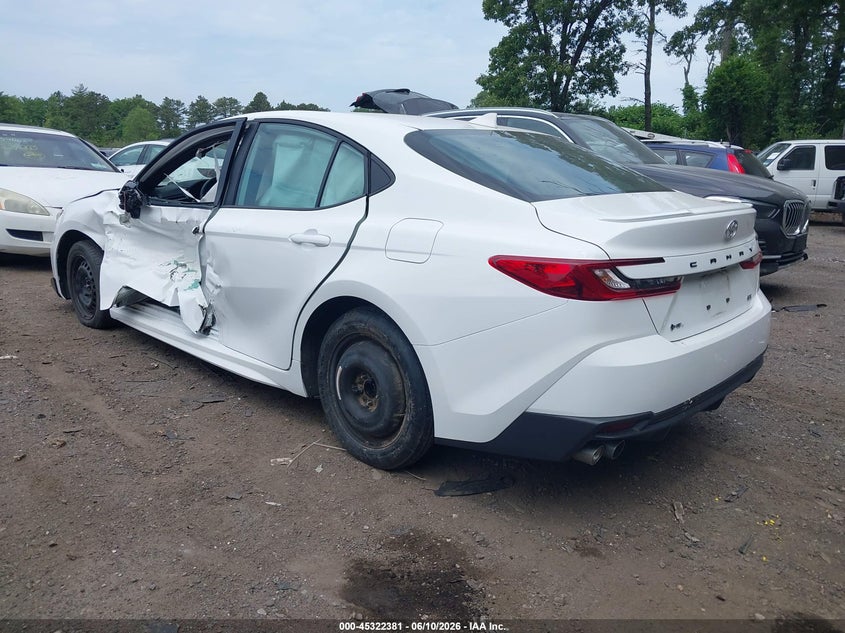 2026 Toyota Camry VIN 4T1DAACK0TU247142 IAAI salvage auction — LEFT SIDE, Clear (Virginia), sold $16,050 on 2026-08-03 (photo 3)