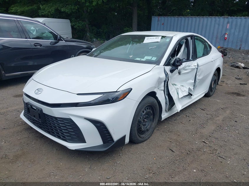 2026 Toyota Camry VIN 4T1DAACK0TU247142 IAAI salvage auction — LEFT SIDE, Clear (Virginia), sold $16,050 on 2026-08-03 (photo 6)