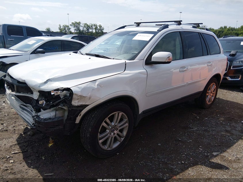 2010 Volvo Xc90 VIN YV4982CZ5A1549854 IAAI salvage auction — FRONT END, Clear (Tennessee), sold $375 on 2026-07-09 (photo 2)