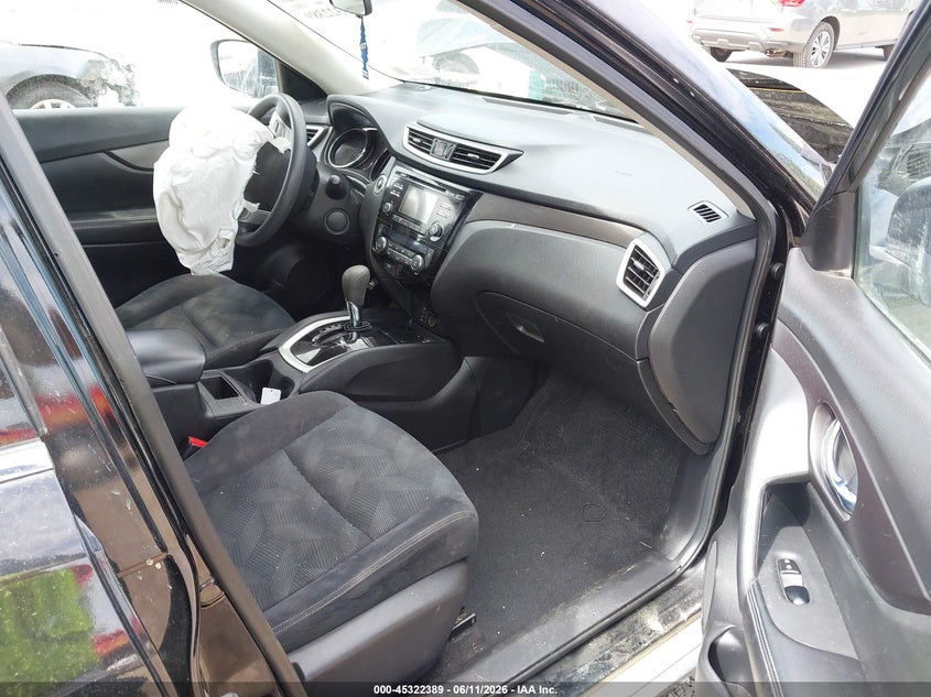 2016 Nissan Rogue VIN JN8AT2MV6GW139364 IAAI salvage auction — FRONT END, Salvage Title, sold $475 on 2026-07-14 (photo 5)