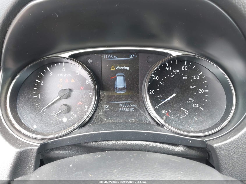 2016 Nissan Rogue VIN JN8AT2MV6GW139364 IAAI salvage auction — FRONT END, Salvage Title, sold $475 on 2026-07-14 (photo 7)