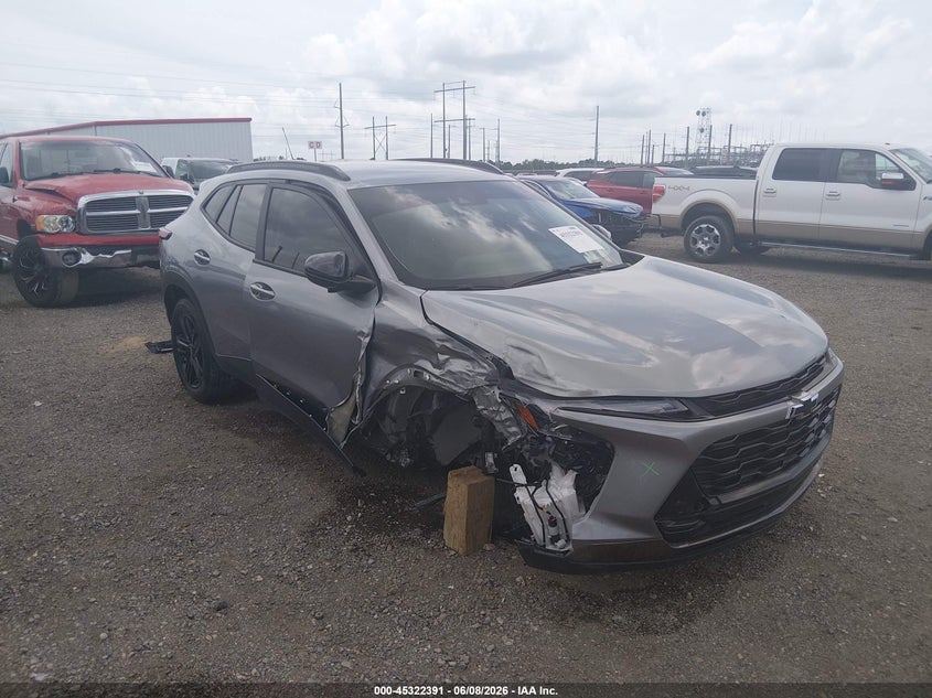 2024 Chevrolet Trax VIN KL77LKE28RC223309 IAAI salvage auction — SIDE, Salvage Title, sold $4,350 on 2026-07-22 (photo 1)