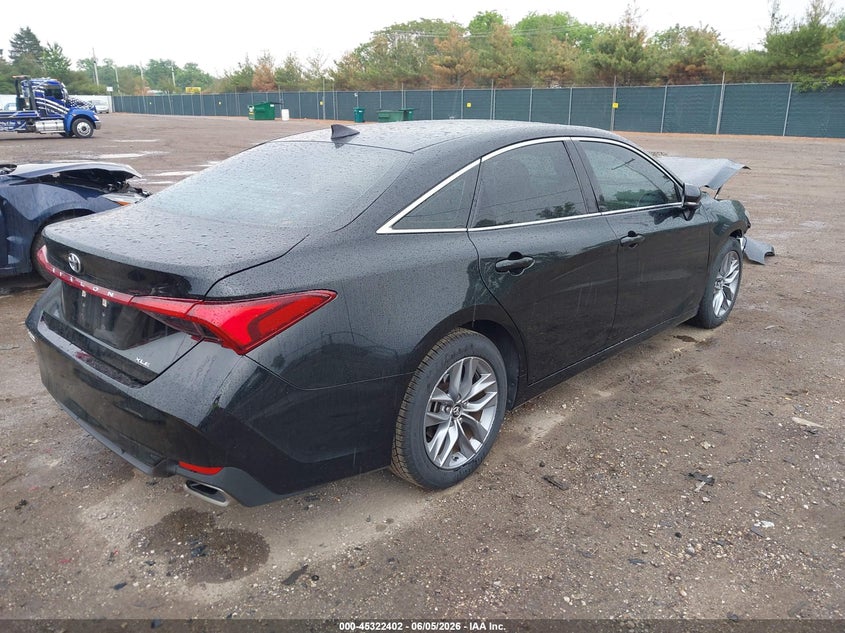 2019 Toyota Avalon VIN 4T1BZ1FBXKU037688 IAAI salvage auction — FRONT END, Salvage (Indiana), sold $8,800 on 2026-08-02 (photo 4)
