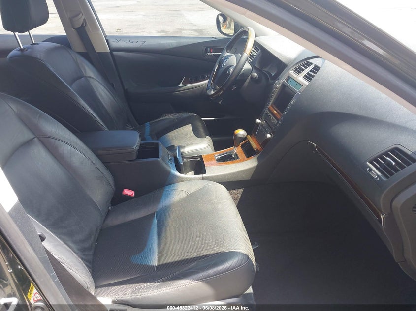2010 Lexus ES VIN JTHBK1EG0A2392142 IAAI salvage auction — LEFT REAR, Salvage (California), sold $925 on 2026-07-07 (photo 5)