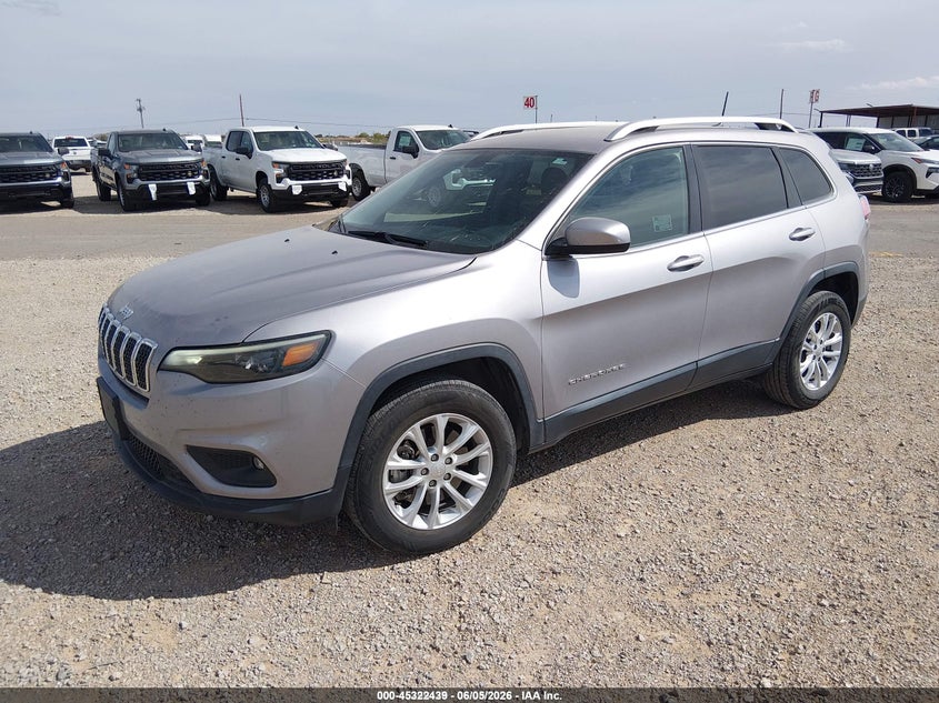 2019 Jeep Cherokee VIN 1C4PJMCB7KD449526 IAAI salvage auction — NORMAL WEAR, Sf97 (Texas), sold $10,200 on 2026-09-16 (photo 2)