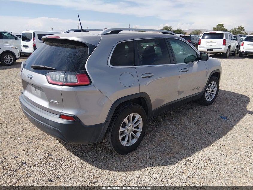 2019 Jeep Cherokee VIN 1C4PJMCB7KD449526 IAAI salvage auction — NORMAL WEAR, Sf97 (Texas), sold $10,200 on 2026-09-16 (photo 4)