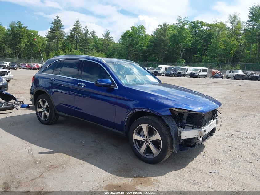 2018 Mercedes-benz Glc VIN WDC0G4KB2JV067862 IAAI salvage auction — FRONT END, Salvage Title, sold $6,150 on 2026-08-07 (photo 1)