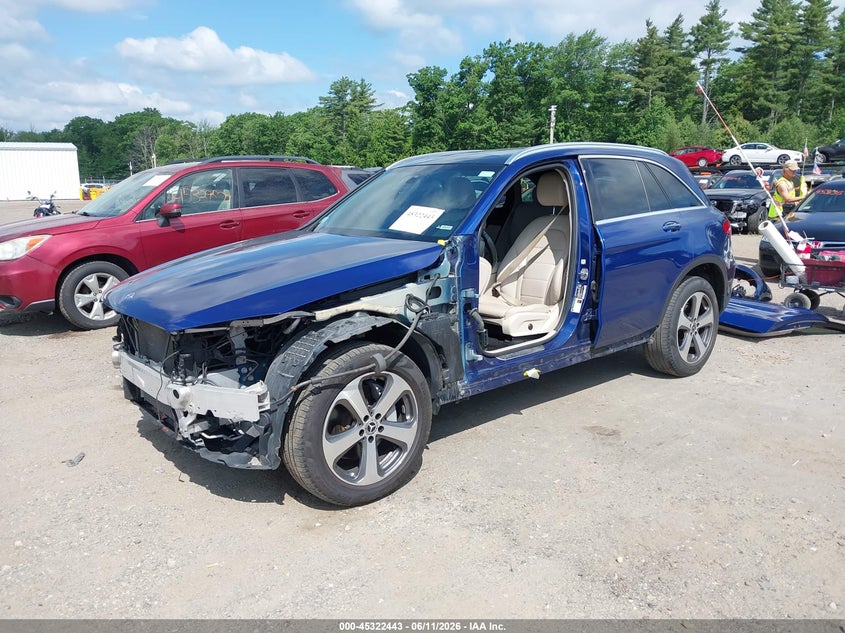 2018 Mercedes-benz Glc VIN WDC0G4KB2JV067862 IAAI salvage auction — FRONT END, Salvage Title, sold $6,150 on 2026-08-07 (photo 2)