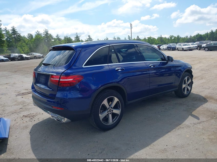 2018 Mercedes-benz Glc VIN WDC0G4KB2JV067862 IAAI salvage auction — FRONT END, Salvage Title, sold $6,150 on 2026-08-07 (photo 4)
