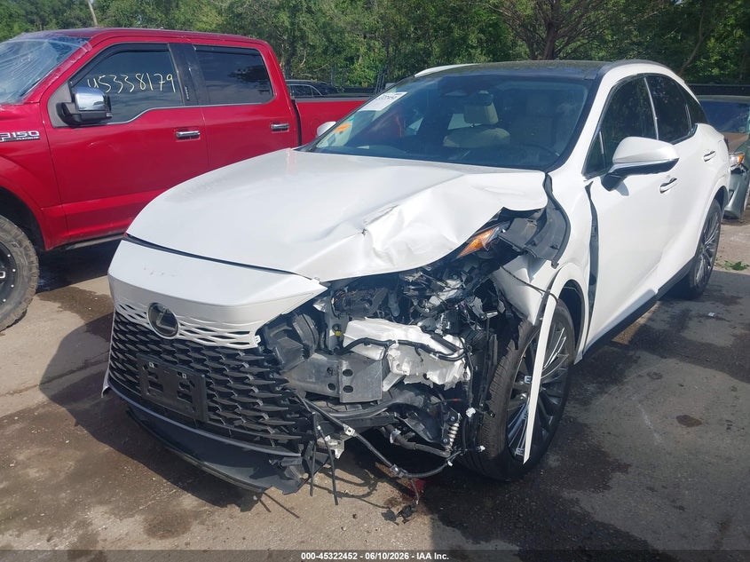 2024 Lexus Rx VIN 2T2BBMCA6RC035509 IAAI salvage auction — FRONT END, Salvage (Missouri), sold $27,600 on 2026-07-29 (photo 6)