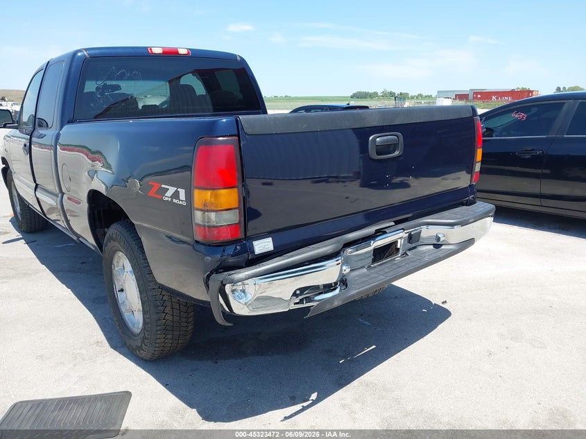 2007 Gmc SIERRA VIN 1GTEK19Z67Z182655 IAAI salvage auction — LEFT REAR, Certificate Of Title (Nebraska), sold $2,450 on 2026-07-29 (photo 6)