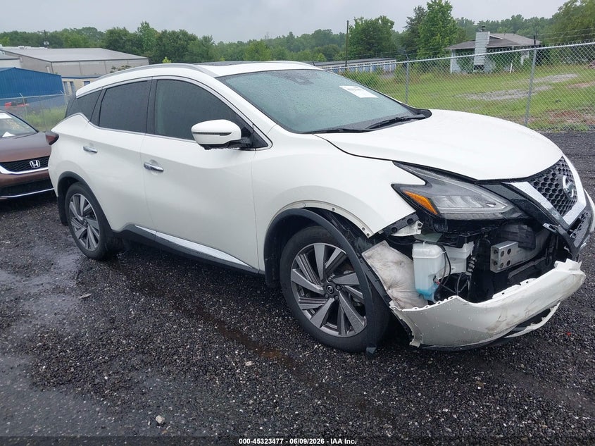 2020 Nissan Murano VIN 5N1AZ2CJ8LN155778 IAAI salvage auction — RIGHT FRONT, Salvage Title, sold $7,950 on 2026-07-07 (photo 1)