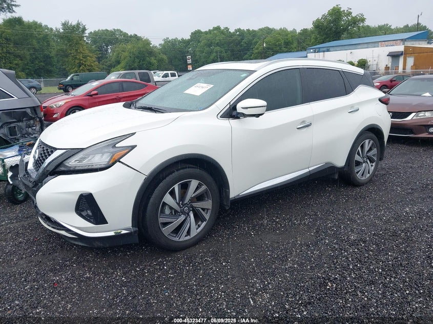 2020 Nissan Murano VIN 5N1AZ2CJ8LN155778 IAAI salvage auction — RIGHT FRONT, Salvage Title, sold $7,950 on 2026-07-07 (photo 2)