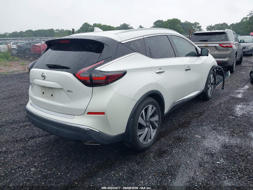 2020 Nissan Murano VIN 5N1AZ2CJ8LN155778 IAAI salvage auction — RIGHT FRONT, Salvage Title, sold $7,950 on 2026-07-07 (photo 4)