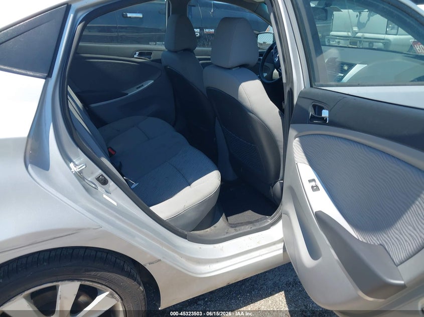 2013 Hyundai Accent VIN KMHCU4AE0DU298109 IAAI salvage auction — RIGHT FRONT, Salvage (Oklahoma), sold $1,100 on 2026-07-15 (photo 8)