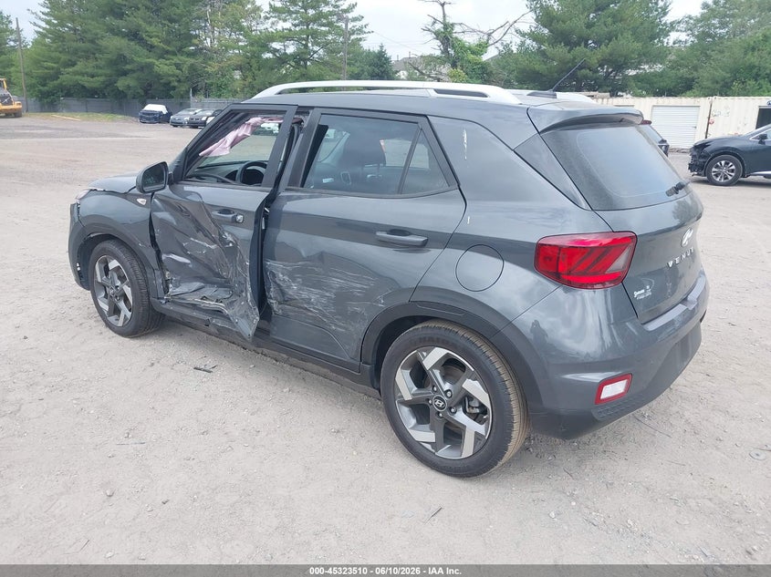 2023 Hyundai Venue VIN KMHRC8A39PU260921 IAAI salvage auction — LEFT SIDE, Salvage Title, sold $25 on 2026-07-21 (photo 3)