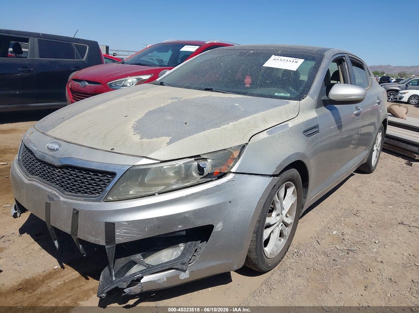 2013 Kia Optima VIN 5XXGN4A74DG155447 IAAI salvage auction — NORMAL WEAR, Clear - Dealer Only (California), sold $925 on 2026-07-07 (photo 2)