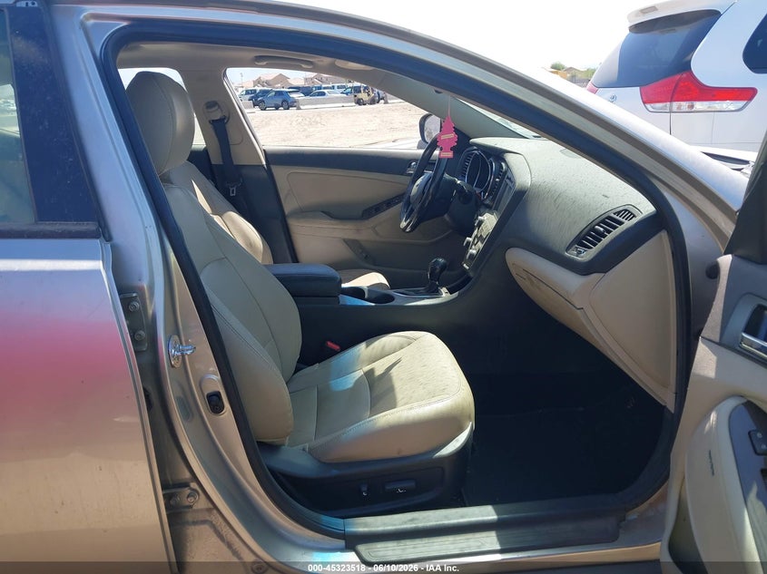 2013 Kia Optima VIN 5XXGN4A74DG155447 IAAI salvage auction — NORMAL WEAR, Clear - Dealer Only (California), sold $925 on 2026-07-07 (photo 5)