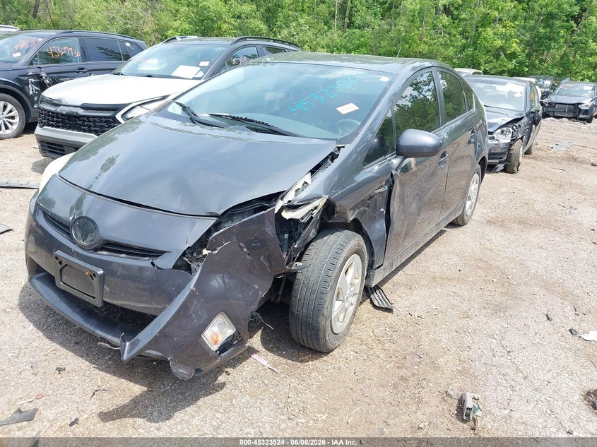 2010 Toyota Prius VIN JTDKN3DU0A0082564 IAAI salvage auction — LEFT FRONT, Salvage (Ohio), sold $500 on 2026-07-28 (photo 2)