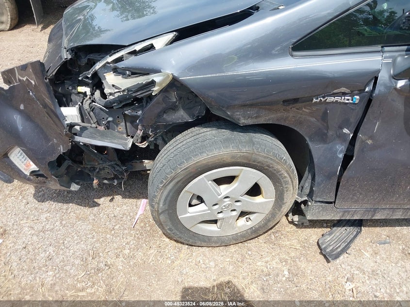 2010 Toyota Prius VIN JTDKN3DU0A0082564 IAAI salvage auction — LEFT FRONT, Salvage (Ohio), sold $500 on 2026-07-28 (photo 6)