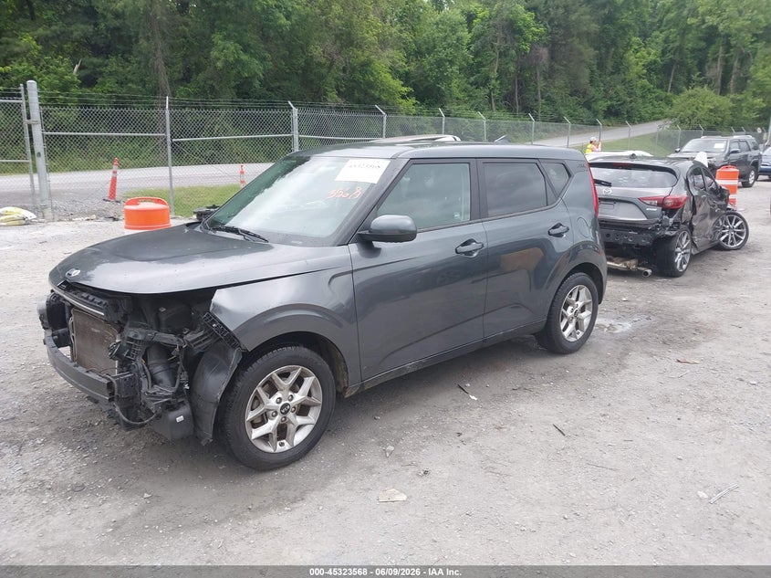 2021 Kia Soul VIN KNDJ23AU3M7778131 IAAI salvage auction — FRONT END, Salvage Title, sold $1,850 on 2026-07-07 (photo 2)
