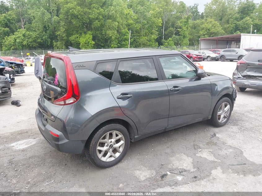 2021 Kia Soul VIN KNDJ23AU3M7778131 IAAI salvage auction — FRONT END, Salvage Title, sold $1,850 on 2026-07-07 (photo 4)